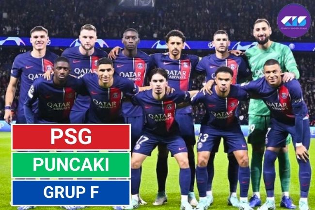 Kalahkan AC Milan 3-0, PSG Puncaki Grup F